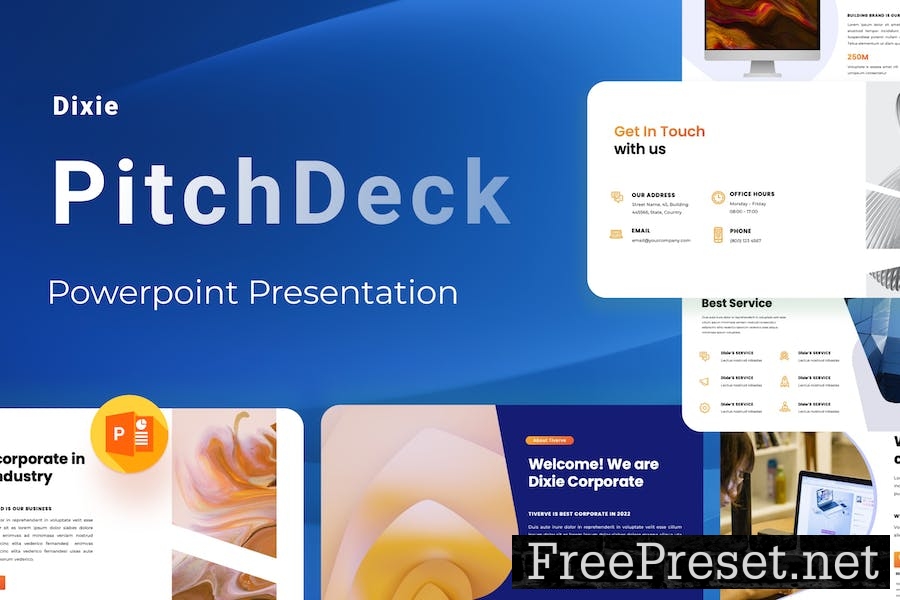 Dixie Pitch Deck  PowerPoint Presentation WFTPPRY